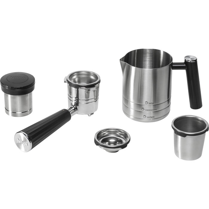 Ninja Luxe Café Premier ES601EU, Negro y Acero inoxidable