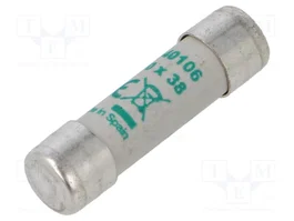 DF ELECTRIC Fusible de cartucho 6A 500VAC 10,3x38mm aM