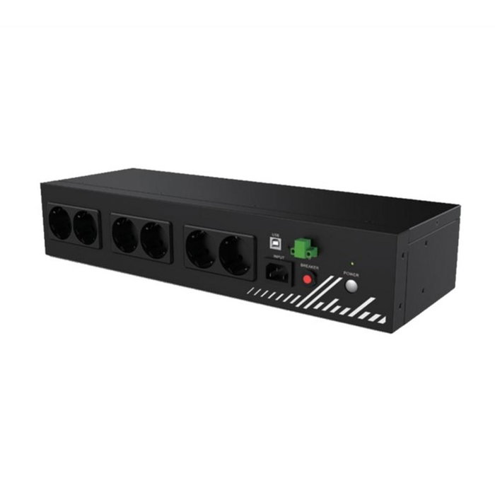 Phasak SAI Phasak Compact PH 9202 800VA/480W 8 Salidas Schuko Rack 2U