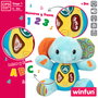 Winfun Peluche elefante para bebés que habla con luces