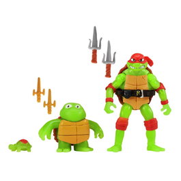 Ninja Turtles: Caos Mutante Pack de 3 Figuras Raphael Evolution 10 cm