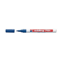 edding 751 Paint Marker Azul, Punta 1-2 mm, 10 Unidades (4-751003)