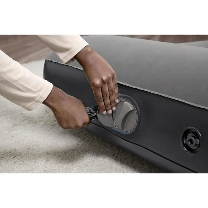 Bestway Colchón Hinchable 671BQ Tritech Twin para 1 Persona, Bomba USB Integrada, 1,88 m x 99 cm x 30 cm Bestway Colchón Hinchable 671BQ Tritech Twin para 1 Persona, Bomba USB Integrada, 1,88 m x 99 cm x 30 cm