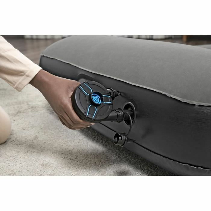 Bestway Colchón hinchable 671BQ Tritech Twin para 1 persona con bomba USB