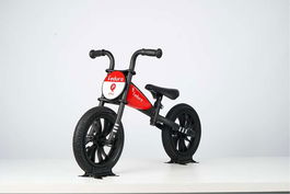 Ociotrends Bicicleta sin pedales Feduro Rojo 12" para niños desde 18 meses