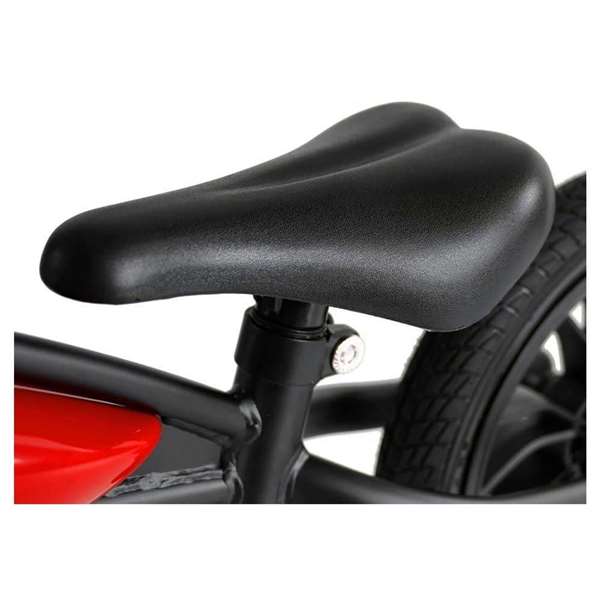 Ociotrends Bicicleta sin pedales Feduro Rojo 12" para niños desde 18 meses