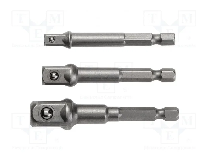 HÖGERT TECHNIK Agarre para llave de vaso con conectores 1/2 pol., 1/4 pol. y 3/8 pol. HÖGERT TECHNIK Agarre para llave de vaso con conectores 1/2 pol., 1/4 pol. y 3/8 pol.