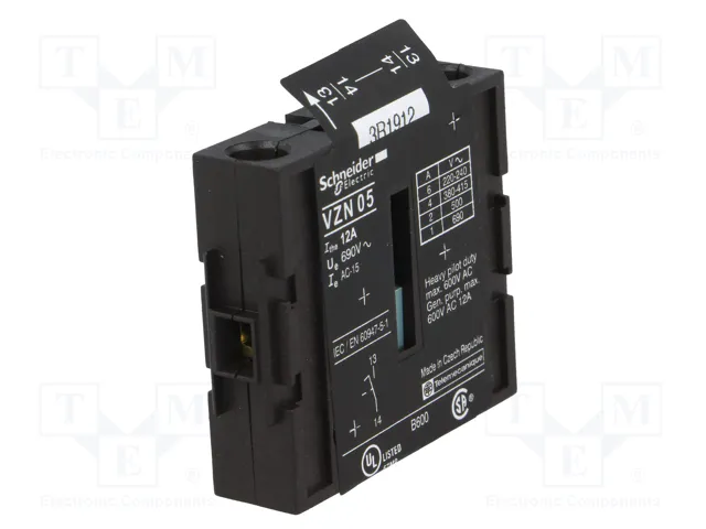 SCHNEIDER ELECTRIC Contactos auxiliares TeSys VARIO NA retardado SCHNEIDER ELECTRIC Contactos auxiliares TeSys VARIO NA retardado