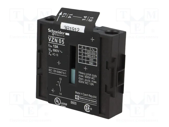SCHNEIDER ELECTRIC Contactos auxiliares TeSys VARIO NA retardado SCHNEIDER ELECTRIC Contactos auxiliares TeSys VARIO NA retardado