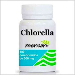 MENSAN Chlorella 500Mg 180 Comp. Bio | Alga Ecológica Rica en Proteína y Aminoácidos