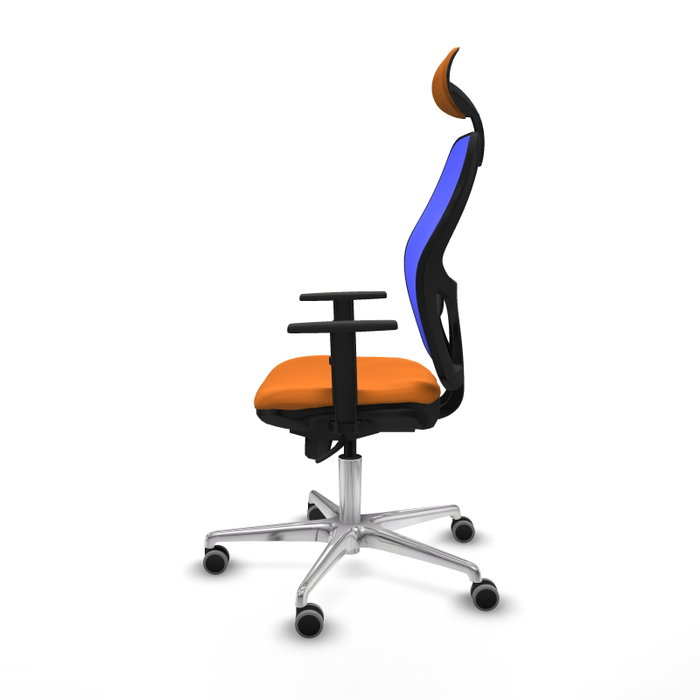 PIQUERAS Y CRESPO Silla de oficina Jorquera Naranja/Azul PIQUERAS Y CRESPO Silla de oficina Jorquera Naranja/Azul