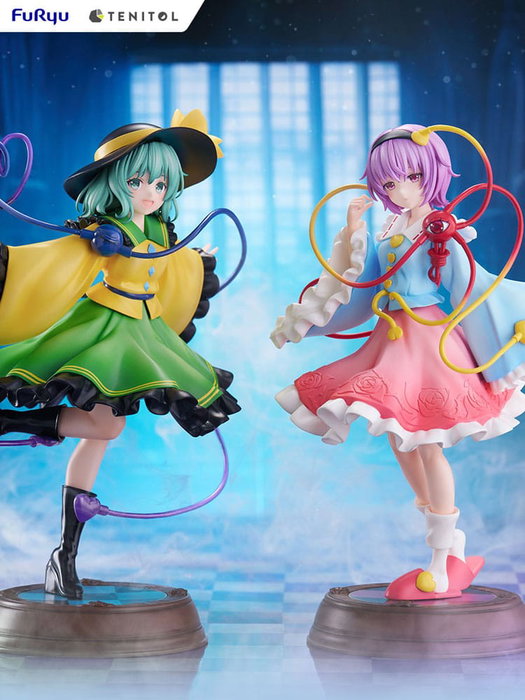 Touhou Project Estatua PVC Tenitol Koishi Komeiji & Satori Komeiji 22 cm