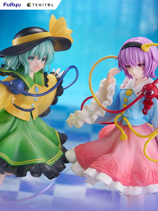 Touhou Project Estatua PVC Tenitol Koishi Komeiji & Satori Komeiji 22 cm