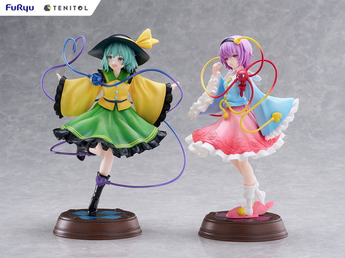 Touhou Project Estatua PVC Tenitol Koishi Komeiji & Satori Komeiji 22 cm