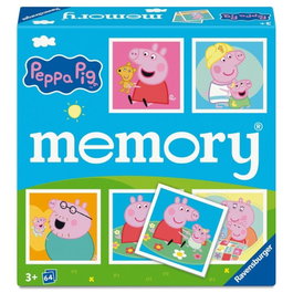 RAVENSBURGER Juego de Mesa Memory Pocket Pepa Pig New Baby