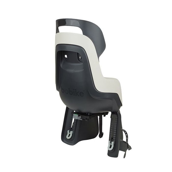 Bobike GO MIK-HD Portabebés Trasero para Bicicleta, de 9 Meses a 6 Años, 22 kg, Arnés 3 Puntos y Reposapiés Ajustable