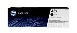 HP Cartucho de tóner negro de alto rendimiento 43X LaserJet