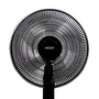 Haeger SF-16B.014A Ventilador de Pie para el Hogar de 40 cm, Negro, 3 Velocidades, Flujo de Aire 4462,2 m³/h, Altura Ajustable