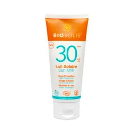 Biosolis Leche Solar Spf30 100 Ml Alta Protección Mineral Vegana Aloe Vera