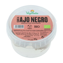 Vegetalia Ajo Negro Fermentado Bio Cabezas 2 Unidades 80g