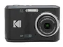 Kodak PIXPRO FZ45 Cámara Compacta Digital - 16 MP CMOS, 4x Zoom Óptico, Sensor 1/2.3", Grabación Full HD 1080p, Estabilizador de Imagen, Color Negro