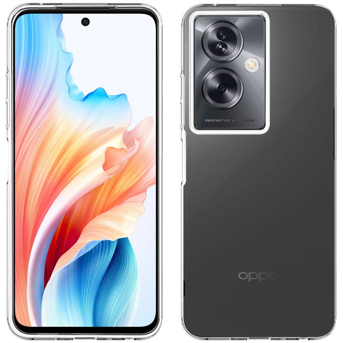 muvit for change funda compatible con Oppo A79 5G transparente