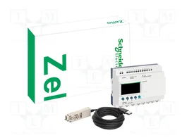 SCHNEIDER ELECTRIC Kit de arranque Zelio Logic 24VDC para raíl DIN