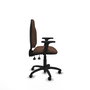 PIQUERAS Y CRESPO Silla de oficina Algarra Marrón oscuro con mecanismo Asincro