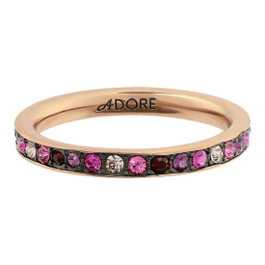 Adore Signature Organic Circle Stacking RG 52 con Cristales Swarovski
