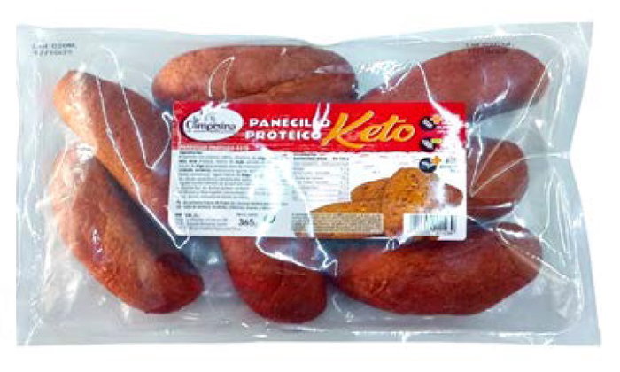 LA CAMPESINA Panecillo Proteico Keto 200gr. LA CAMPESINA Panecillo Proteico Keto 200gr.