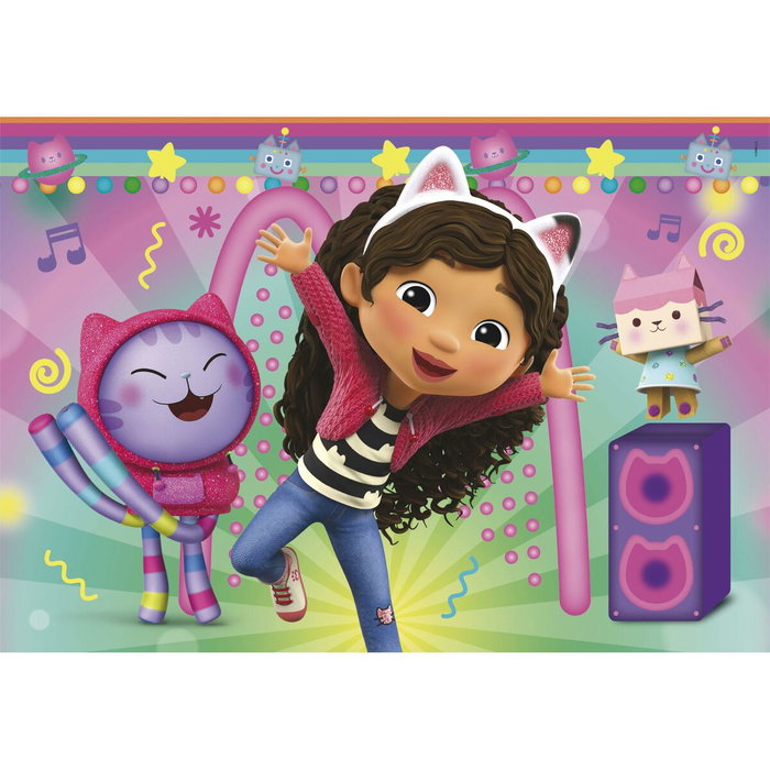 CLEMENTONI Puzzle Gabby y la casa mágica 2x60 piezas CLEMENTONI Puzzle Gabby y la casa mágica 2x60 piezas