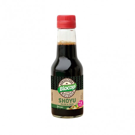BIOCOP Salsa de Soja Shoyu BIO 140ml de sabor suave BIOCOP Salsa de Soja Shoyu BIO 140ml de sabor suave