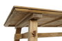 DKD Home Decor Mesa de Comedor de Madera de Pino Reciclado 220x100x76