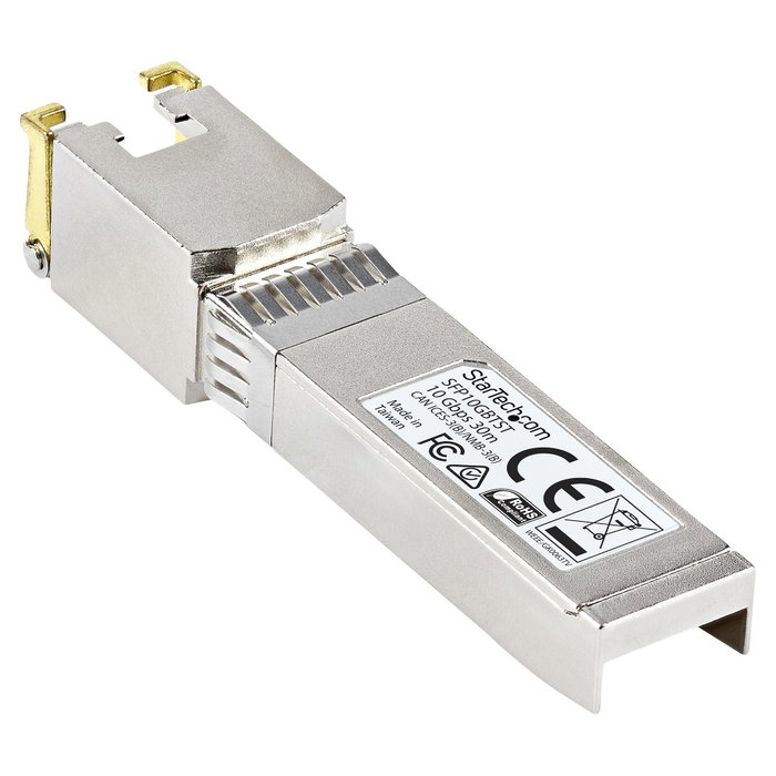 StarTech SFP+ Módulo Transceptor 10GBASE-T RJ45 30m StarTech SFP+ Módulo Transceptor 10GBASE-T RJ45 30m