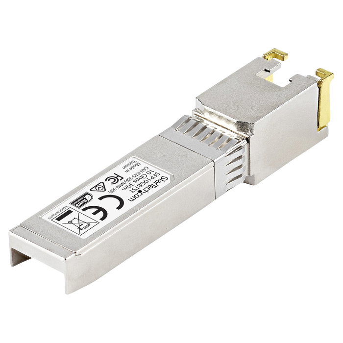 StarTech SFP+ Módulo Transceptor 10GBASE-T RJ45 30m StarTech SFP+ Módulo Transceptor 10GBASE-T RJ45 30m
