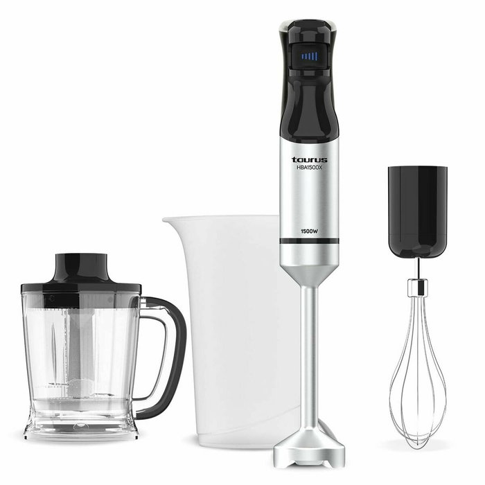 Taurus Batidora de mano 1500 W con tecnología stepless Taurus Batidora de mano 1500 W con tecnología stepless
