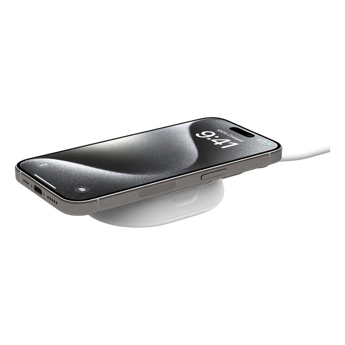Belkin Base de carga magnética Qi2 15W Blanco - BEL1721001829623