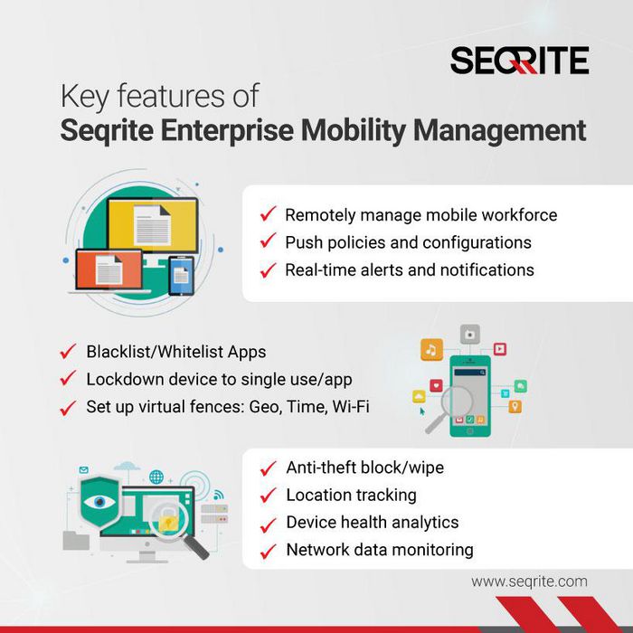 Seqrite mSuite Advance - Licencia de Software de Seguridad y Antivirus para 26-50 Dispositivos/Usuarios, Suscripción de 1 Año