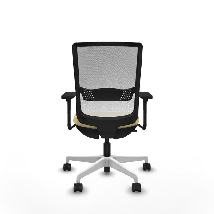 PIQUERAS Y CRESPO Silla de oficina Haches Crema y Blanco PIQUERAS Y CRESPO Silla de oficina Haches Crema y Blanco