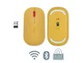 LEITZ Ratón Óptico Inalámbrico Dual Cosy SurTrack Amarillo
