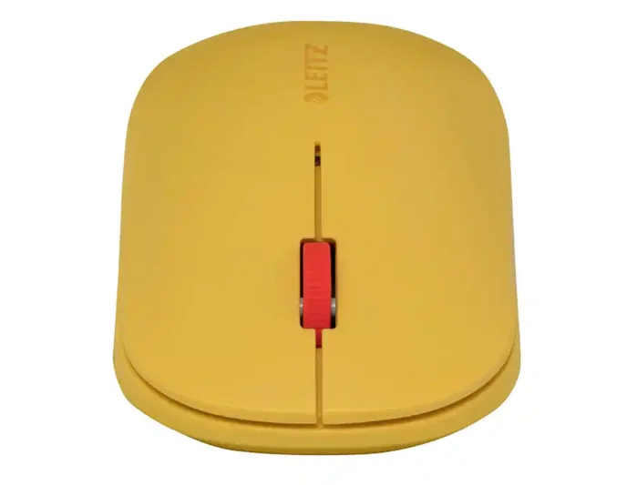 LEITZ Ratón Óptico Inalámbrico Dual Cosy SurTrack Amarillo