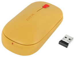 LEITZ Ratón Óptico Inalámbrico Dual Cosy SurTrack Amarillo