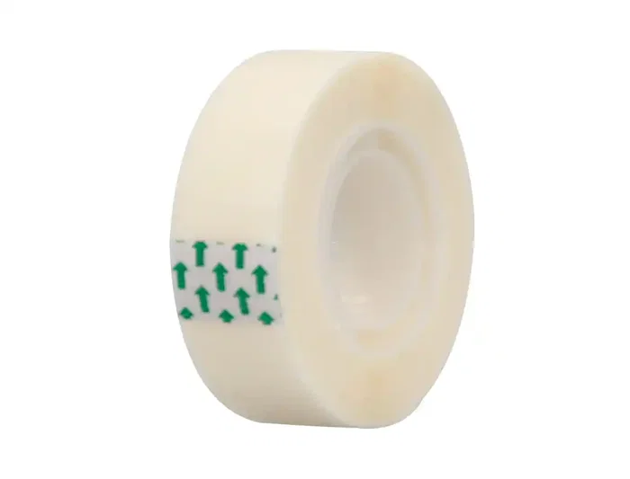 Greening Cinta Adhesiva Invisible para Documentos, 33 metros x 19 mm, Adhesivo Transparente que Permite Escribir, Reparación Discreta, Sellado de Sobres