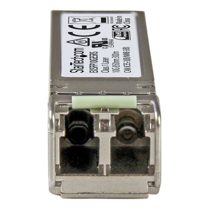 StarTech.com EX-SFP-10GE-SR Módulo Transceptor SFP+ 10GbE Fibra Óptica Multimodo LC Duplex 850nm hasta 300m Compatible Juniper