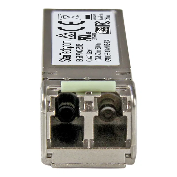 StarTech.com EXSFP10GESRS Módulo Transceptor SFP+ de Fibra Óptica 10G 10GBASE-SR 850nm LC para Multimodo hasta 300m - 100% Compatible con Juniper EX-SFP-10GE-SR