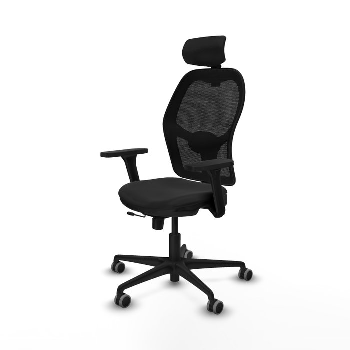 PIQUERAS Y CRESPO Silla de oficina Jorquera Sincro/Traslack Negro PIQUERAS Y CRESPO Silla de oficina Jorquera Sincro/Traslack Negro