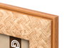 GIFTDECOR Portafotos Acabado Trenzado Surtido 2 10x15cm Madera