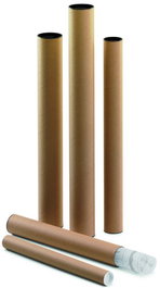 Portaplanos Para Envio Faibo Tubo Carton Kraft 750X80