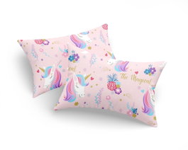 L'essentiel linge de maison Fundas de Almohada 50x70 cm Rosa Algodón Poliéster Juego de 2 Piezas