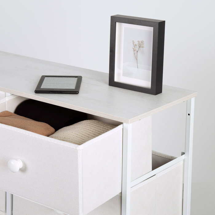 Color Baby Cómoda Max Home de 8 Cajones - Blanco